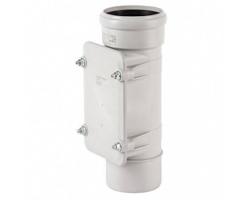 Ревизия, Ostendorf, Skolan Safe, SKRE, 125, PP-MD, цвет-RAL 7035 светло-серый