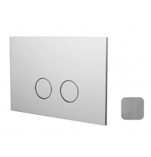 Клавиша смыва, Almar, Placche WC, для унитаза, шгв 245-5-165, цвет-Brushed Stainless Steel