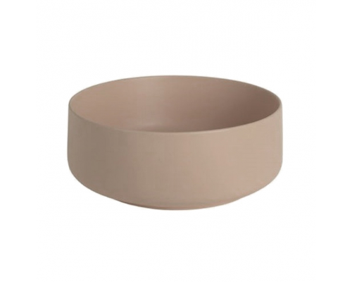 Раковина, Artceram, Cognac, шгв 420-420-160, отверстия для смесителя-1, Saniglaze, цвет-Brown matera
