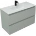Allen Brau Eclipse Тумба под раковину 100 см, цвет: серый 1.E1003.PWM