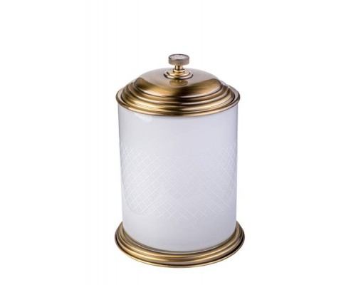 Boheme Royal Cristal Мусорное ведро круглое напольное, цвет: bronze 10934-BR