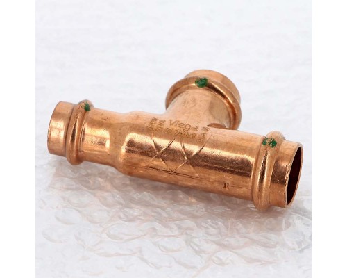 Тройник пресс медь Profipress VIEGA 22x22x18