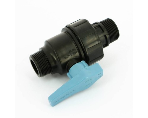 Кран НН Unidelta 1"1/4 для труб ПНД полипропилен PP-B
