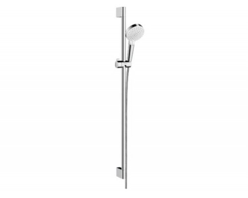 Душевой гарнитур, Hansgrohe, Crometta Vario, цвет-белый/хром