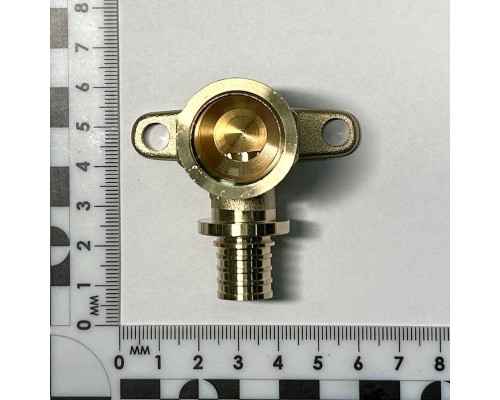 Водорозетка аксиальная 16 х 1/2, h = 40 мм