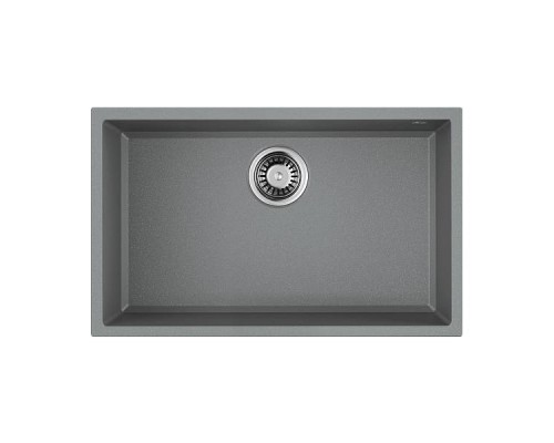 Omoikiri Tedori 66-U-GR Кухонная мойка Tetogranit 66x42 см, цвет: leningrad grey 4993541
