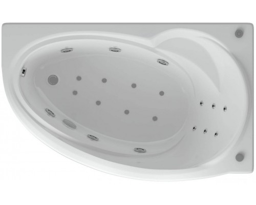 Бетта 170 прав.гидромасс.ПН +спин.масс.6форс. с фр.экр. BET170-0000009