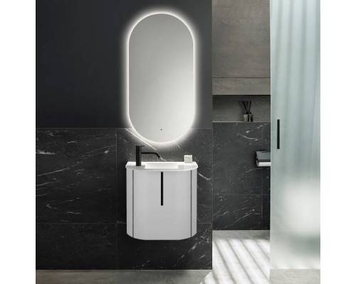 Тумба под раковину, Burg, Lavo 2.0, шгв 530-350-492, ручка-G0227, цвет-White high gloss Тумба под раковину, Burg, Lavo 2.0, шгв 530-350-492, ручка-G0227, цвет-White high gloss
