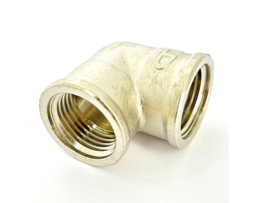 Угол LD ВВ 1/2" никелированный