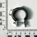Хомут одновинтовой 1/2 (20-23 мм) с резиновым уплотнителем
