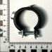 Хомут одновинтовой 1 (32-35 мм) с резиновым уплотнителем