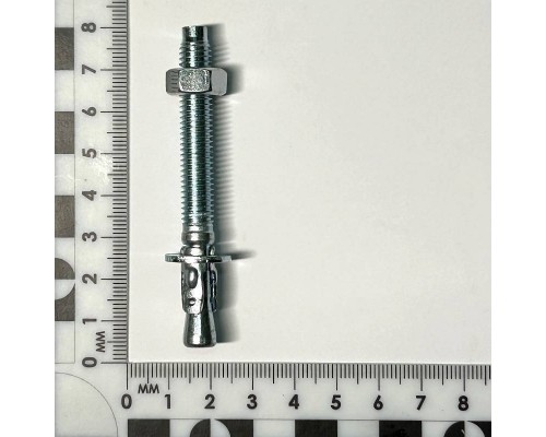 Анкер клиновой М8 x 75 мм стальной