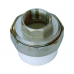 Муфта PP-R бел комб разъем Дн75х2 1/2" ВР РосТурПласт 22675