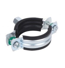 Хомут оцинкованный, 2S, M8/10, 119-127 мм, с epdm