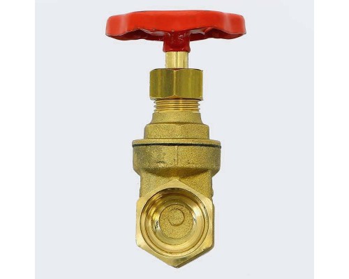 Задвижка клиновидная ВВ латунная PN10 UNI-FITT 1/2" Задвижка клиновидная ВВ латунная PN10 UNI-FITT 1/2"