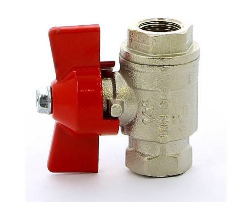 Кран шаровой ВВ IDEAL бабочка ITAP 1/4" Кран шаровой ВВ IDEAL бабочка ITAP 1/4"