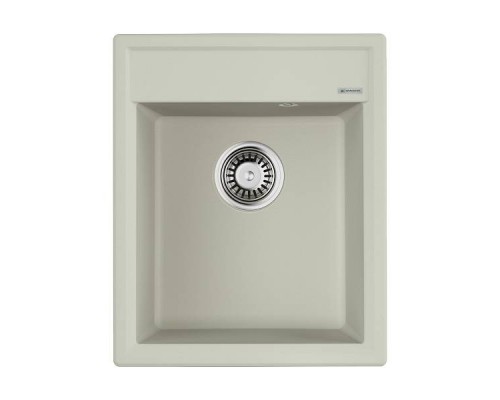 Omoikiri Daisen 42-PA Кухонная мойка Artgranit 42x51 см, цвет: пастила 4993602