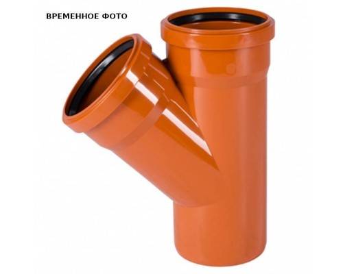 Тройник KGEA 400/160x45°, Ger