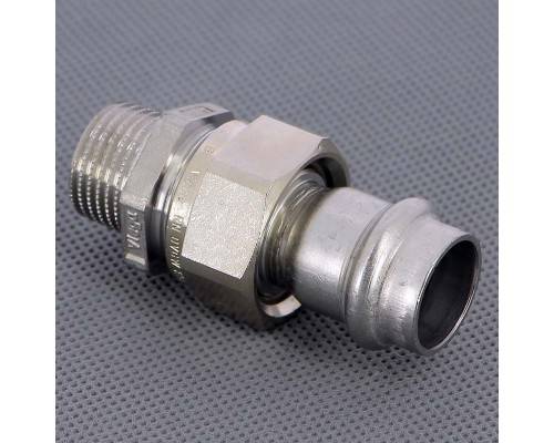 Муфта пресс-Н нержавеющая сталь Sanpress Inox VIEGA 15х1/2" Муфта пресс-Н нержавеющая сталь Sanpress Inox VIEGA 15х1/2"