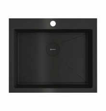 Мойка, OMOIKIRI, Akisame, шгв 590-510-200, отверстия для смесителя-1, цвет-графит
