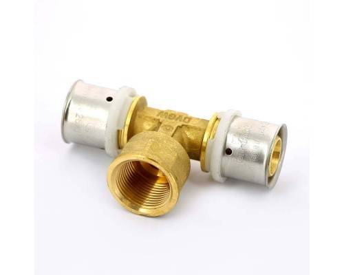 Тройник пресс-В UNI-FITT 26х3/4"х26 Тройник пресс-В UNI-FITT 26х3/4"х26