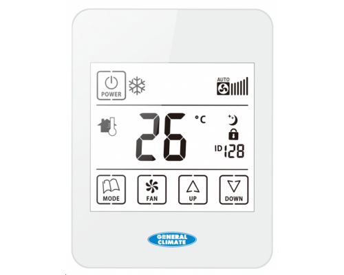 Пульт управления General Climate GR-902D4L-MD (ЖК, 2/4х труб., Modbus)