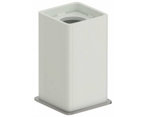 Модуль, Сунержа, скрытого подключения, для МЭМ CUBE, цвет-RAL 9003 Сигнальный белый