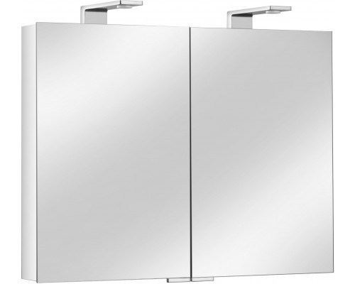 12703171301 ROYAL UNIVERSE Зеркальный шкаф 800х752х143 мм, с подсветкой 12703171301