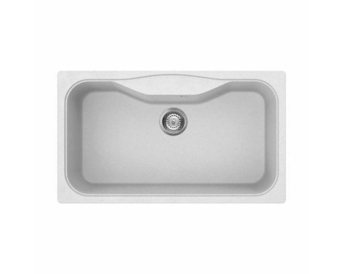 Мойка, OMOIKIRI, Maru, шгв 860-500-250, отверстия для смесителя-3 промаркированных, цвет-белый
