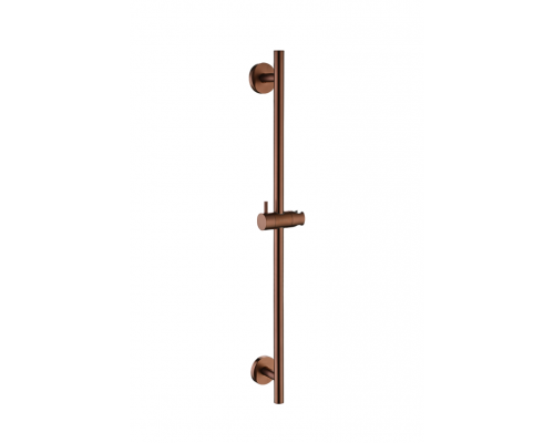 Boheme Uno Душевая штанга 71 см с держателем, цвет: brushed bronze 420-BRB