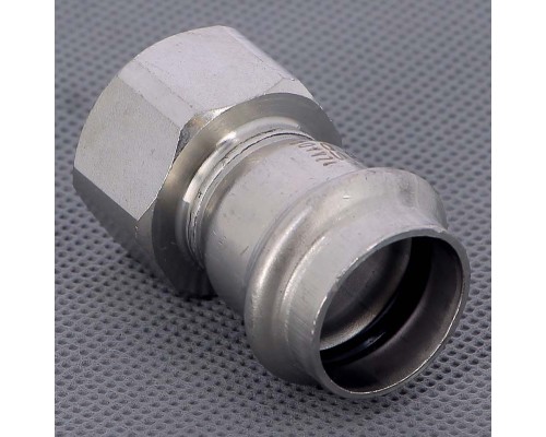 Муфта пресс-В нержавеющая сталь Sanpress Inox VIEGA 22х3/4" Муфта пресс-В нержавеющая сталь Sanpress Inox VIEGA 22х3/4"