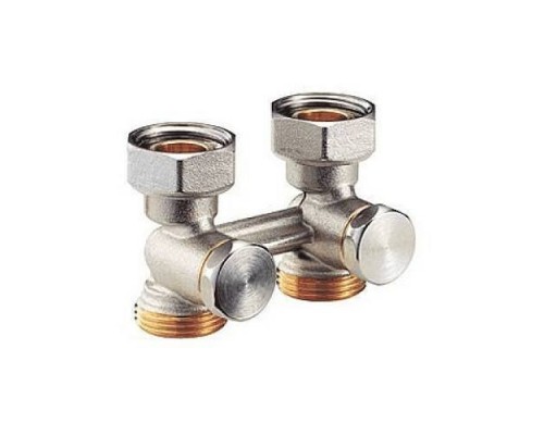 Узел ниж/п Ду20 Ру10 3/4ЕКx3/4ЕК прям двухтр Giacomini R387X002 Узел ниж/п Ду20 Ру10 3/4ЕКx3/4ЕК прям двухтр Giacomini R387X002
