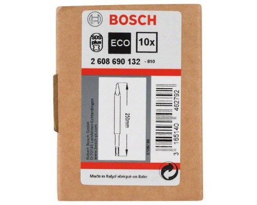 Пикообразное зубило Bosch SDS plus 250 мм (2608690132)