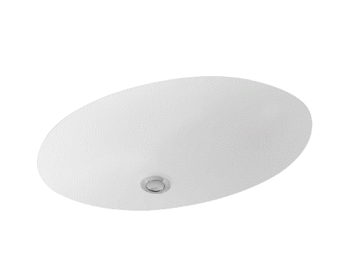 Раковина, Villeroy&Boch, Evana, шг 500-350, отверстия для смесителя-отсутствуют, CeramicPlus, цвет-альпийский белый