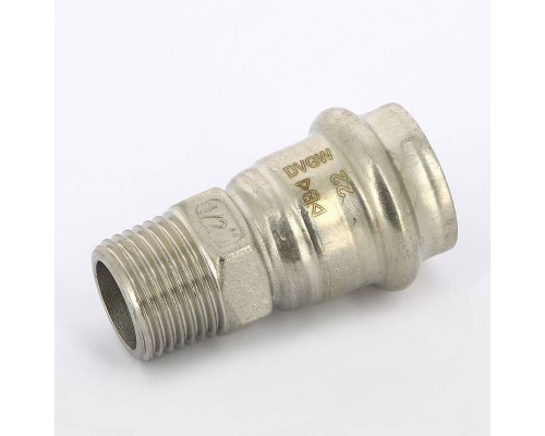 Муфта Н-пресс IBP 22 x 1/2" нерж.сталь Муфта Н-пресс IBP 22 x 1/2" нерж.сталь