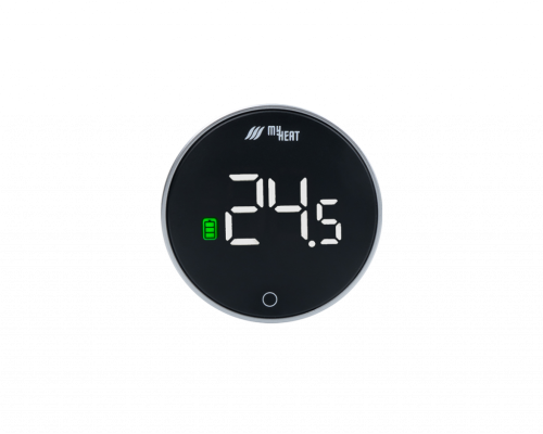 Комнатный термостат MyHEAT (серебристый)