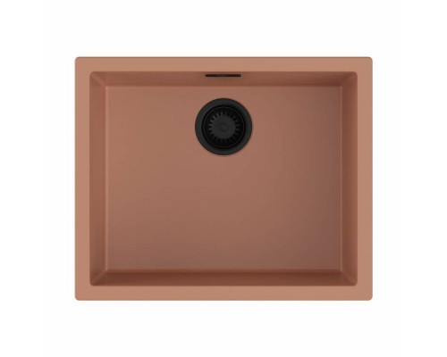 Мойка, OMOIKIRI, Yamakawa, шгв 556-456-220, отверстия для смесителя-отсутствуют, цвет-canyon