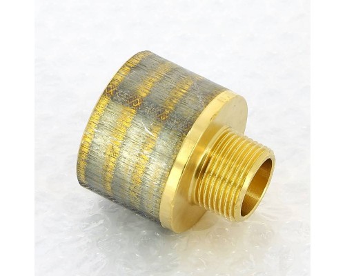 Переходник круглый НВ Viega 3/4"х1"1/4 бронза Переходник круглый НВ Viega 3/4"х1"1/4 бронза