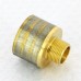 Переходник круглый НВ Viega 3/4"х1"1/4 бронза