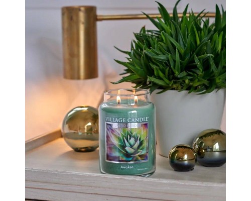 Декоративная свеча Village Candle Пробуждение чувств (602 грамма) Декоративная свеча Village Candle Пробуждение чувств (602 грамма)