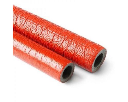 Трубки теплоизоляционные красные 2 метра Energoflex Super Protect ROLS ISOMARKET внутренний диаметр изоляции 18 мм толщина 6 мм