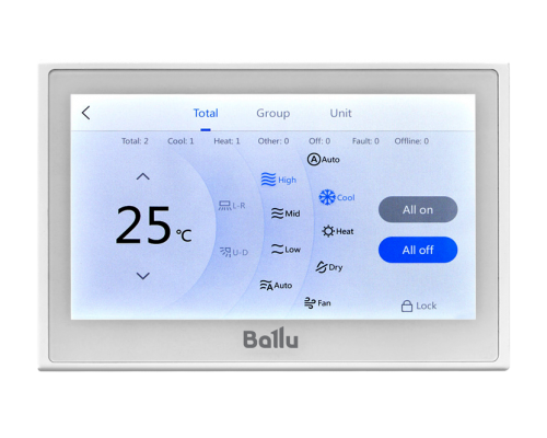 Пульт управления групповой проводной Ballu Machine BLC_WGC (1х64) Пульт управления групповой проводной Ballu Machine BLC_WGC (1х64)