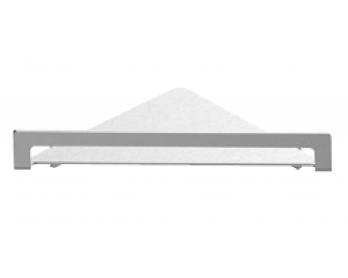 Полка, Almar, 316 Stalnless Steel, угловая, шгв 216-216-37, цвет-High Brass Brushed PVD AISI 316