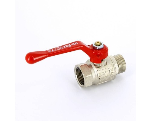 Кран шаровой НВ полнопроходной рычаг Uni-Fitt 3/4"