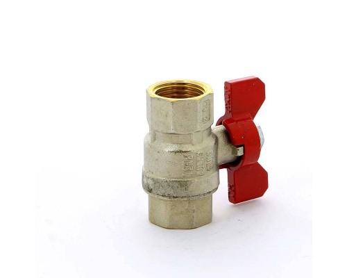 Кран шаровой ВВ SCIROCCO бабочка TIEMME 1/2"
