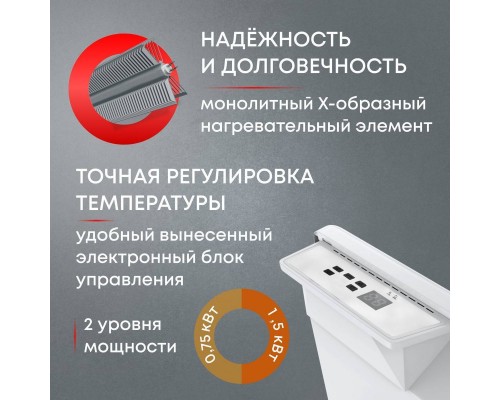 Конвектор электрический Zeder 15EX-01
