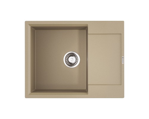 Omoikiri Daisen 65T CH Кухонная мойка из Tetogranit 65x23 см, крыло справа, цвет: шампань 4993515