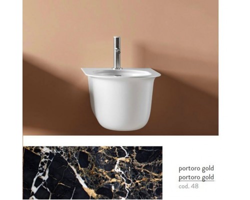 Биде, Artceram, CHIC, подвесной, шгв 380-535-270, цвет-Portoro gold