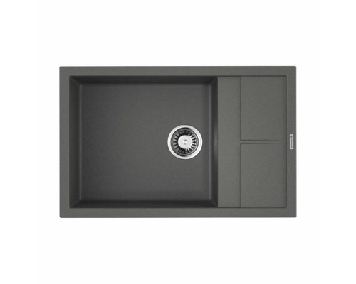 Мойка, OMOIKIRI, Sumi, шгв 780-500-220, отверстия для смесителя-4 промаркированных, цвет-платина