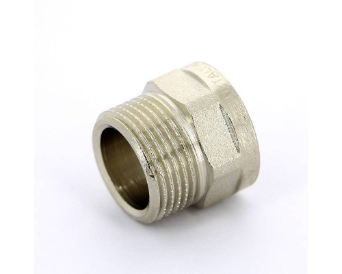 Переходник НВ никелированный TIEMME 3/4"x1/2" Переходник НВ никелированный TIEMME 3/4"x1/2"
